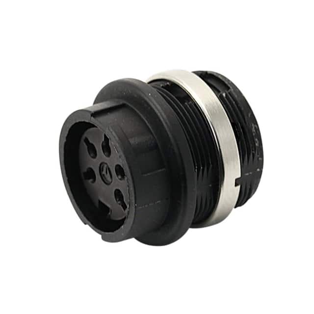 T 3327 050 CONN RCPT HSNG FMALE 4POS PNL MT