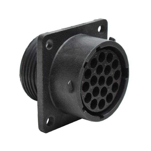 RTS016N19S03 CONN RCPT HSG FMALE 19POS PNL MT