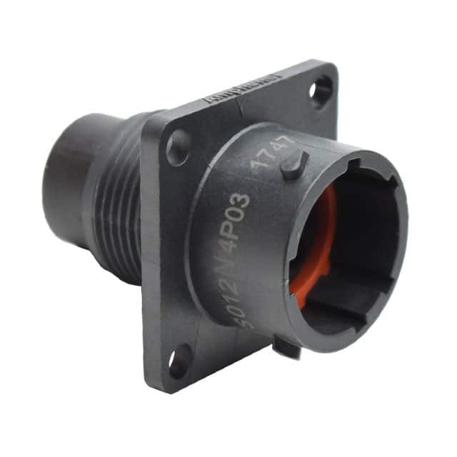 RTS012N4P03 CONN RCPT HSNG MALE 4POS PNL MNT