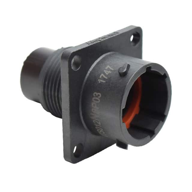 RTS012N8P03 CONN RCPT HSNG MALE 8POS PNL MNT