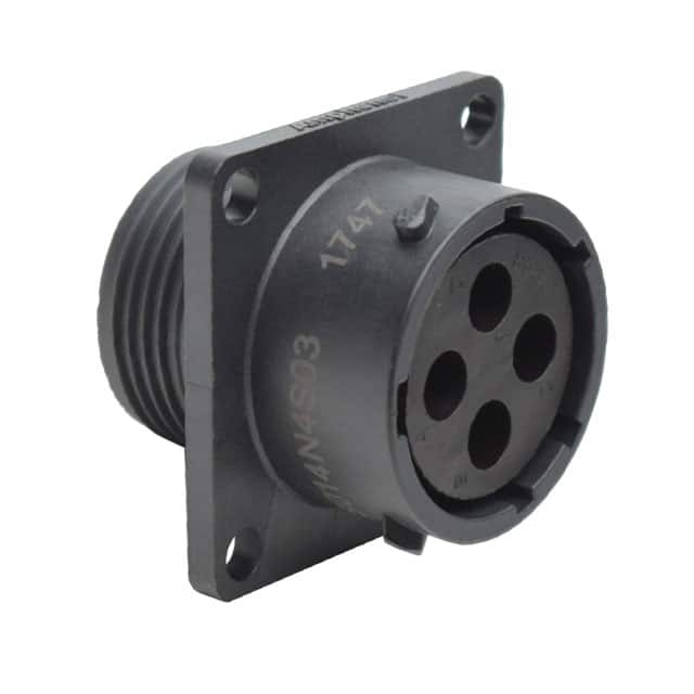 RTS014N4S03 CONN RCPT HSG FMALE 4POS PNL MNT