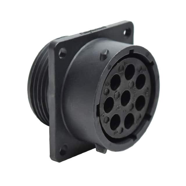 RTS018N8S03 CONN RCPT HSNG FMALE 8POS PNL MT