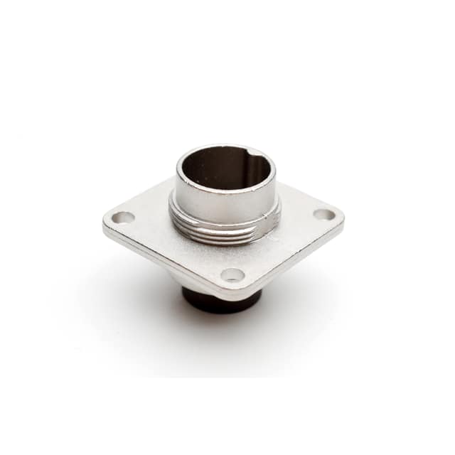 C091 11S008 000 2 FLANGE MOUNT MALE METAL RECEPTAC