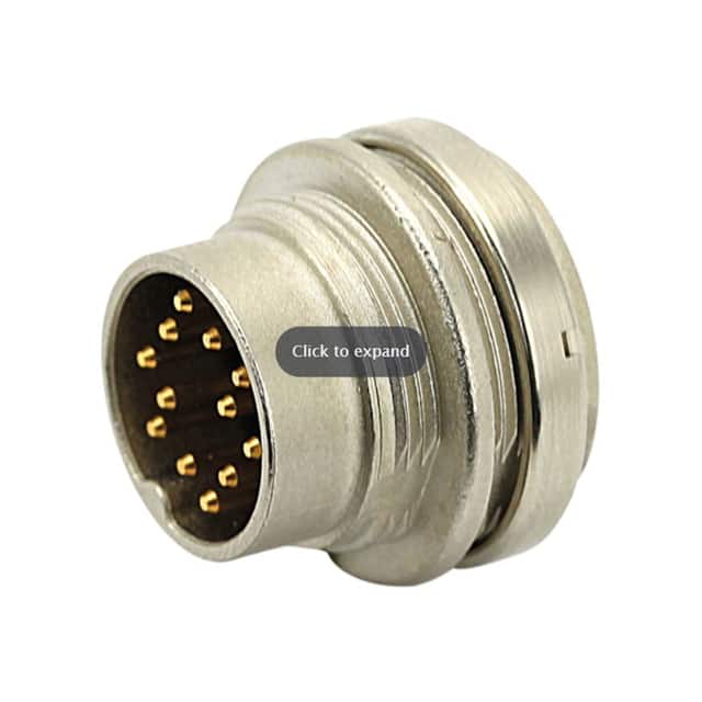 T 3362 550 CONN RCPT HSNG MALE 5POS PNL MNT