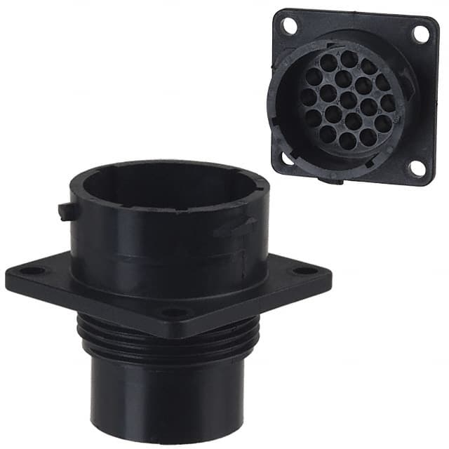 UTP01619P CONN RCPT HSNG MALE 19POS PNL MT