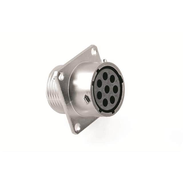 RT00147SNH03 RECEPTACLE, SQUARE FLANGE, 7 POS