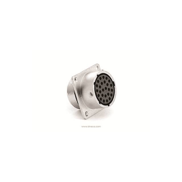 RT0W01626SNH03 SQUARE FLANGE RECEPTACLE, FEMALE