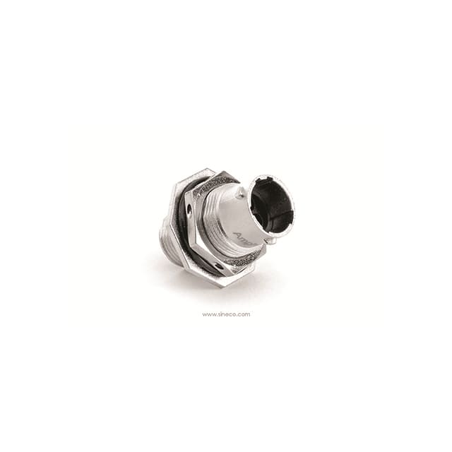 RT07104PNH03 JAM NUT RECEPTACLE, MALE WITH SI
