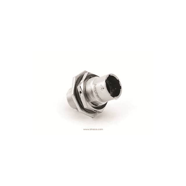 RT07102PNH03 JAM NUT RECEPTACLE, MALE WITH SI