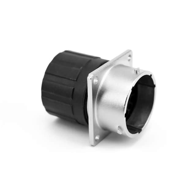 RT00128PNHEC SQUARE FLANGE RECEPTACLE, MALE,