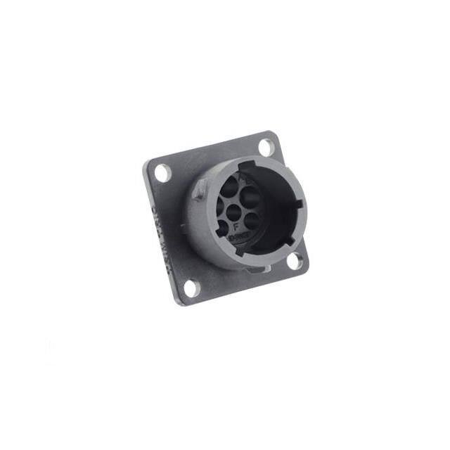 UTSX0103W3P SQUARE FLANGE RECEPTACLE, WITHOU