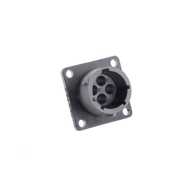UTSX0104P SQUARE FLANGE RECEPTACLE, WITHOU