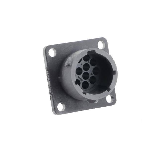 UTSX01412PW SQUARE FLANGE RECEPTACLE, WITHOU