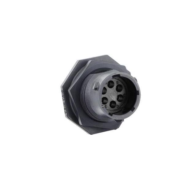 UTSX7106P JAM NUT RECEPTACLE, WITHOUT BACK