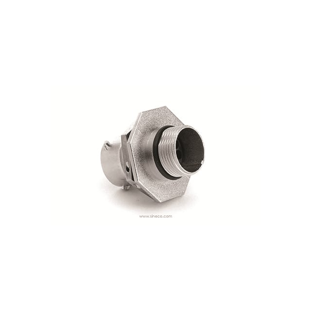 RT07128SNH03 JAM NUT RECEPTACLE, FEMALE WITH