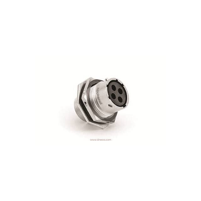 RT07144SNH03 JAM NUT RECEPTACLE, FEMALE WITH