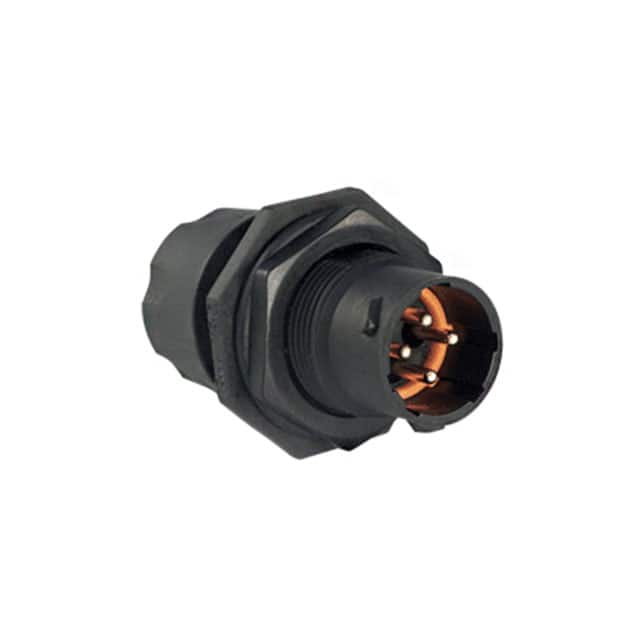 UTS7GN104P CONN RCPT HSNG MALE 4POS PNL MNT