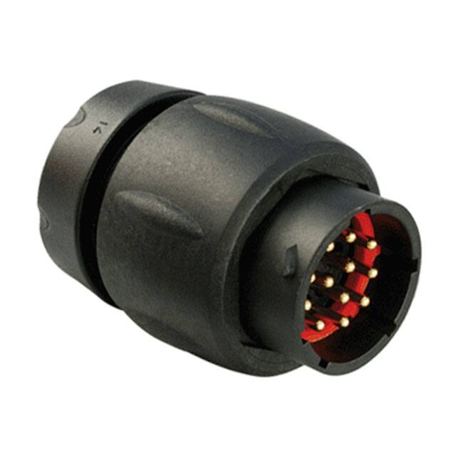 UTS1GN1412P CONN RCPT HSG MALE 12POS INLINE
