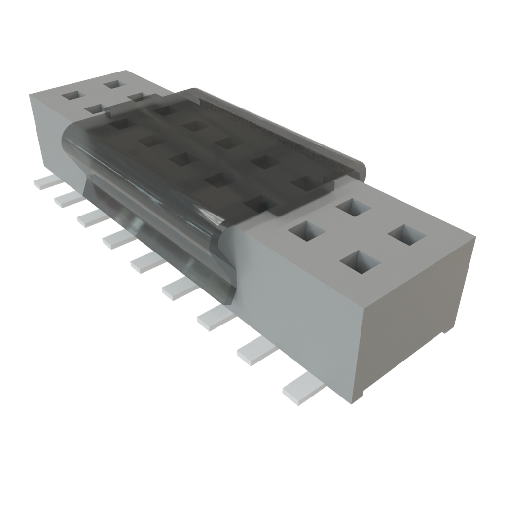CLP-109-02-L-D-P-TR The Samtec CLP-109-02-L-D-P-TR is an 18-position, 2-row socket strip with a 1.27mm pitch. It features Surface Mount termination and supports up to 8 Gbps performance.