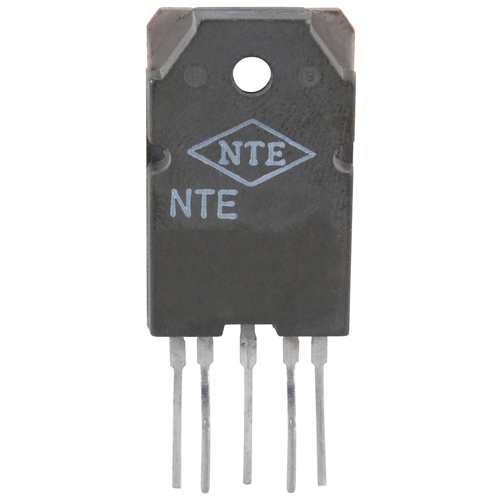 NTE1895 The NTE1895 is a hybrid switching voltage regulator from NTE Electronics. It provides an output voltage of 41.8V at 1A and is supplied in a 5-lead SIP package.