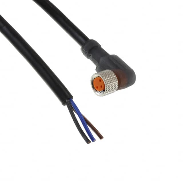 CONB53NF-A2 CBL 3POS FMALE TO WIRE 6.56'