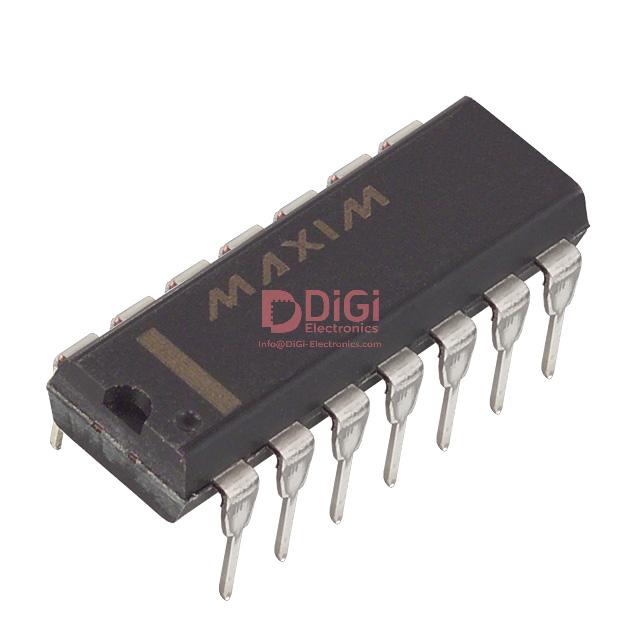 MAX542ACPD The MAX542ACPD from Analog Devices Inc. is a 16-bit digital-to-analog converter. It features a voltage output and an SPI data interface.