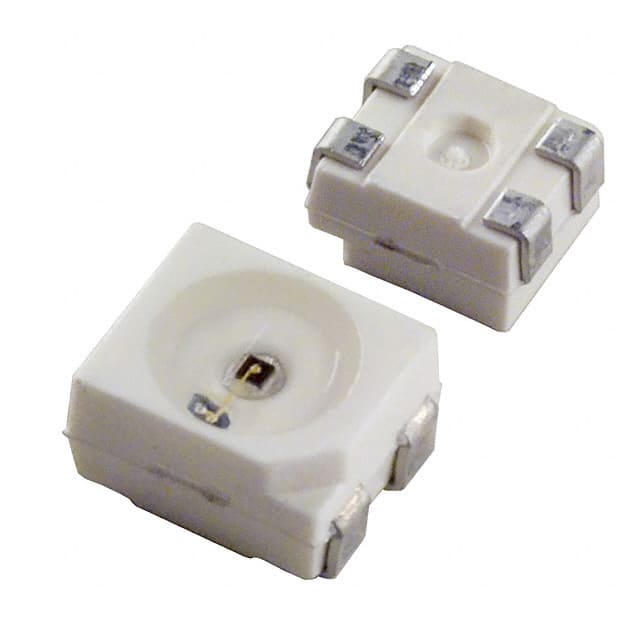 LO E67B-U2AA-24-1 LED ORANGE CLEAR 4PLCC SMD