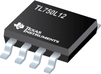 TL750L12QDR The Texas Instruments TL750L12QDR is a fixed 12V output, 150mA low dropout linear voltage regulator. It offers features like low quiescent current, thermal shutdown, and overcurrent protection.