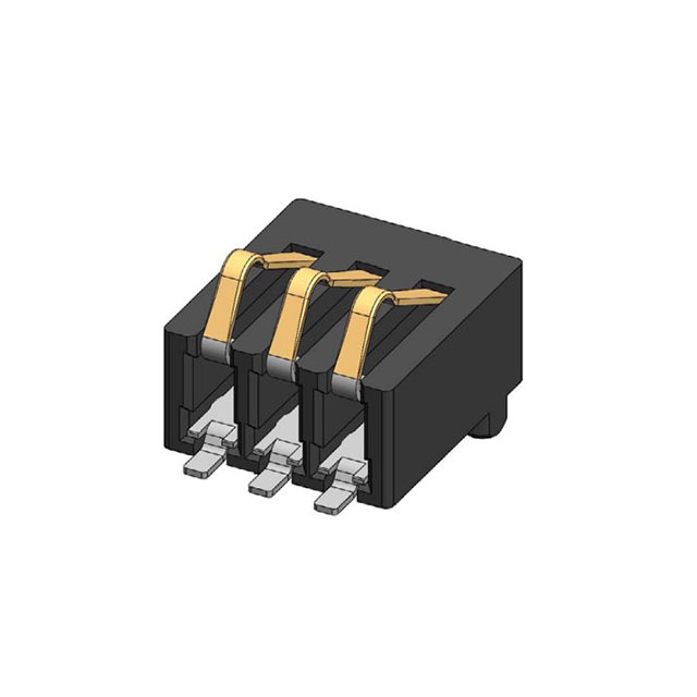009155003021016 3 POS BATTERY 1.27MM PITCH