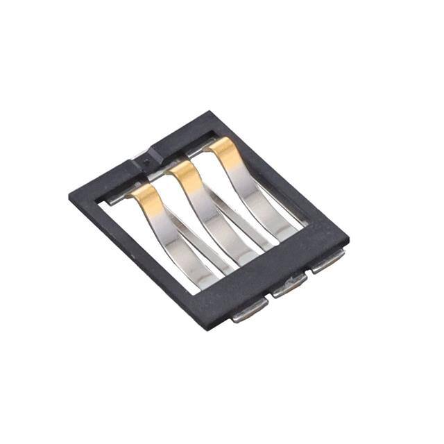 009155003101006 CONN SPRING BATTERY 3POS SMD