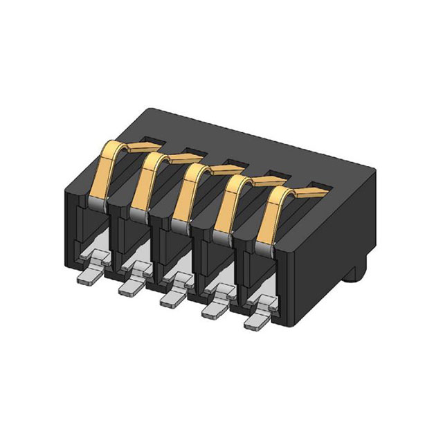 009155005021016 5 POS BATTERY 1.27MM PITCH
