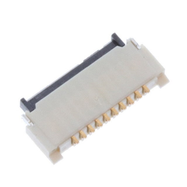 046809610110846+ CONN FFC BOTTOM 10POS 0.5MM R/A