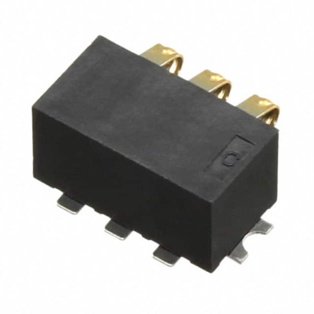 009155003741006 CONN SPRING BATTERY 3POS R/A SMD