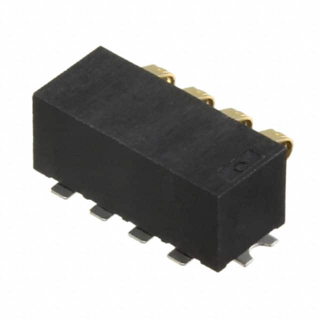 009155004741006 CONN SPRING BATTERY 4POS R/A SMD