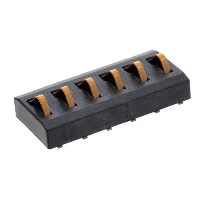 009155006401006 CONN SPRING BATTERY 6POS SMD