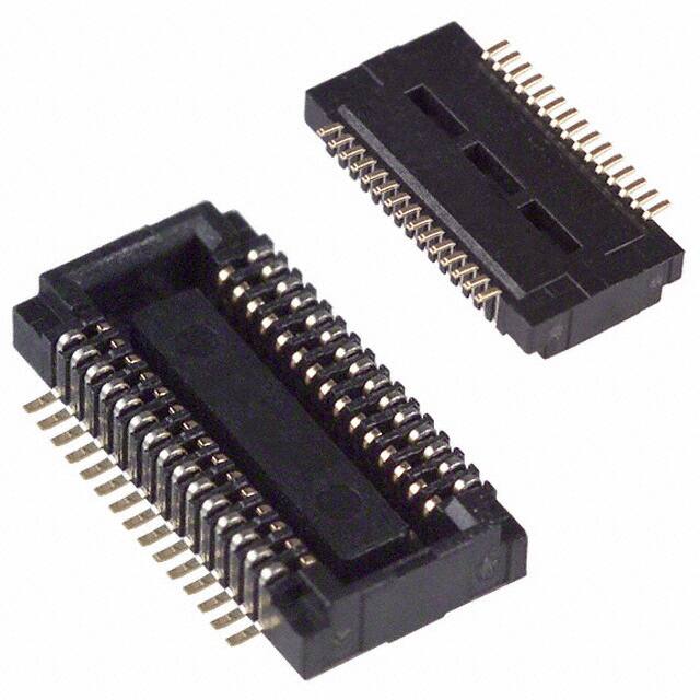 245602030000829 CONN RCPT 30POS SMD GOLD