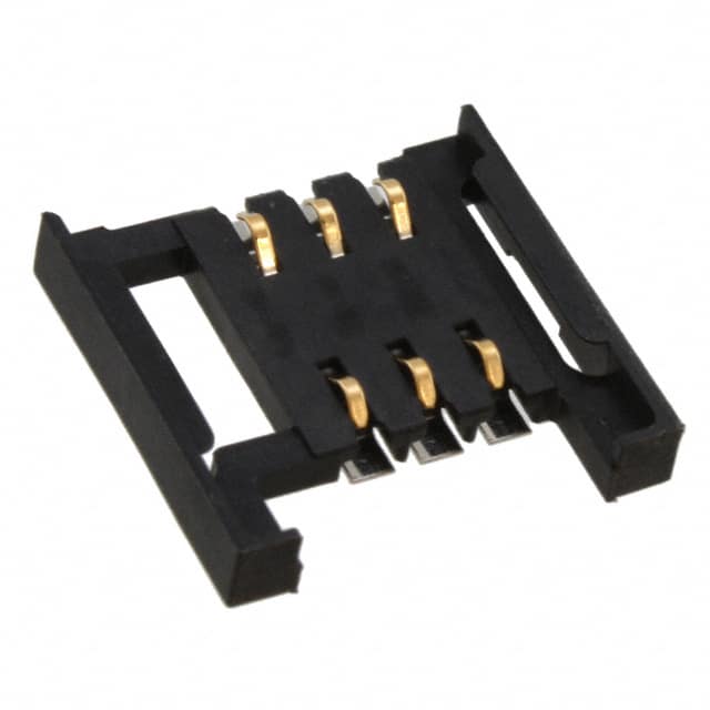 009162006206175 CONN SIM CARD PUSH-PULL R/A SMD