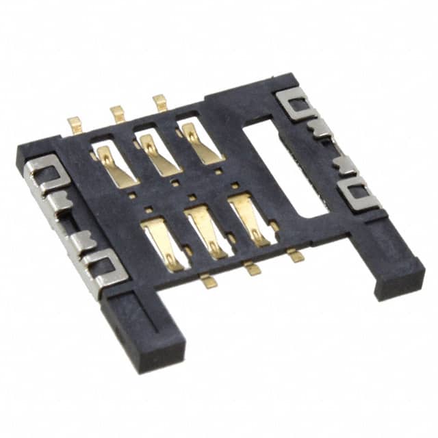 009162006401070 CONN SIM CARD PUSH-PULL R/A SMD
