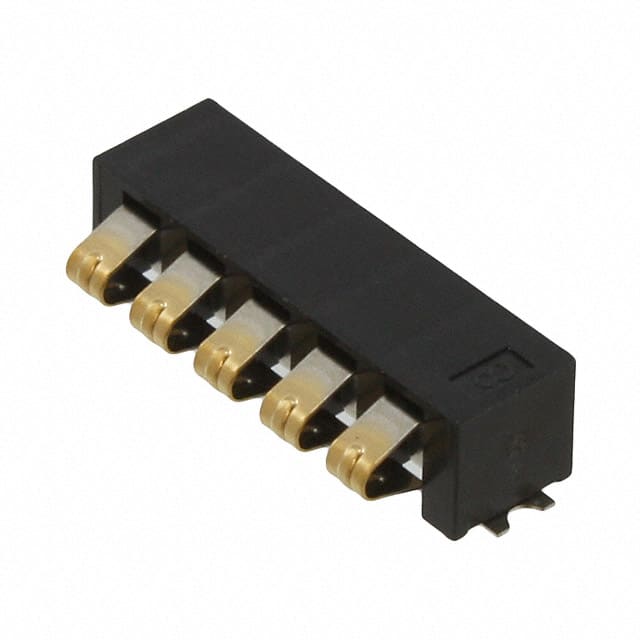 009155005541006 CONN SPRING BATTERY 5POS R/A SMD