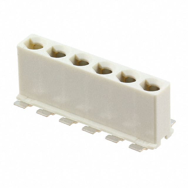 009296006503906 CONN WIR POKE-IN 6P 18-26AWG SMD