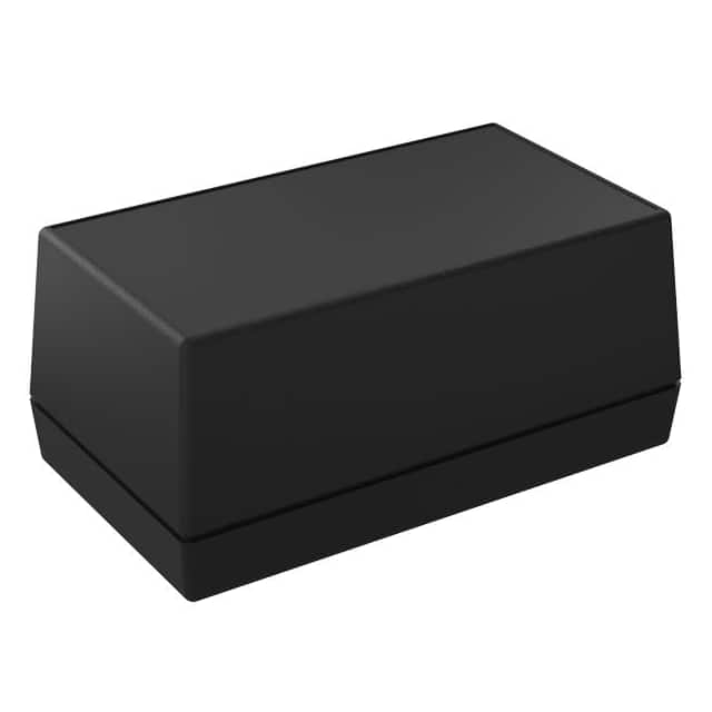 153I4AA,BK BOX ABS BLACK 5.620"L X 3.250"W
