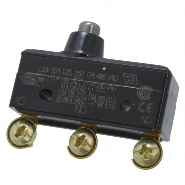 BA-2RB-P4 SWITCH SNAP ACTION SPDT 20A 125V