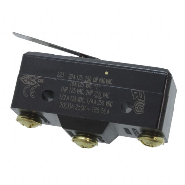 BA-2RL-A2 SWITCH SNAP ACTION SPDT 20A 125V