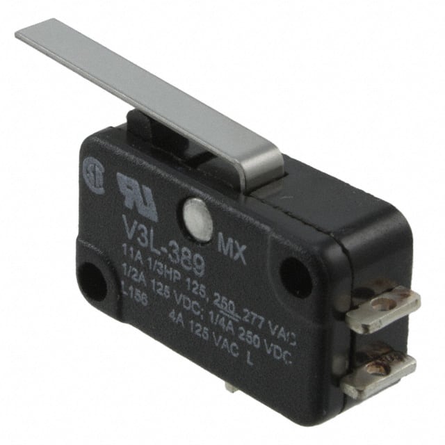 V3L-389 SWITCH SNAP ACTION SPDT 11A 125V