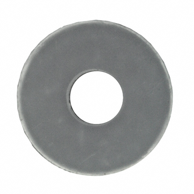 3118 Nylon flat washer, #4 screw size, 0.375 in OD, 0.120 in ID, 0.032 in thick.