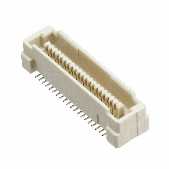 177985-1 TE Connectivity 177985-1 is a 40 position receptacle connector with outer shroud contacts, 0.80mm pitch, and surface mount termination.