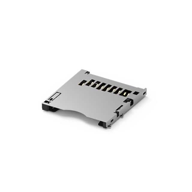 104D-RCA0-RA1 CONN SD CARD PUSH-PUSH R/A SMD