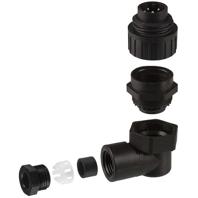 T3104 081 CONN PLG HSG MALE 7P INLINE RA