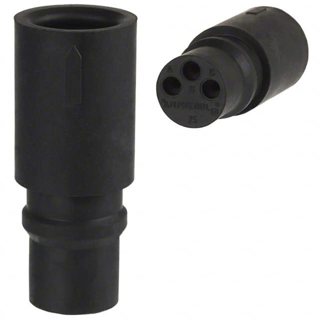 044 104 10003 02 CONN RCPT HSNG MALE 3POS INLINE