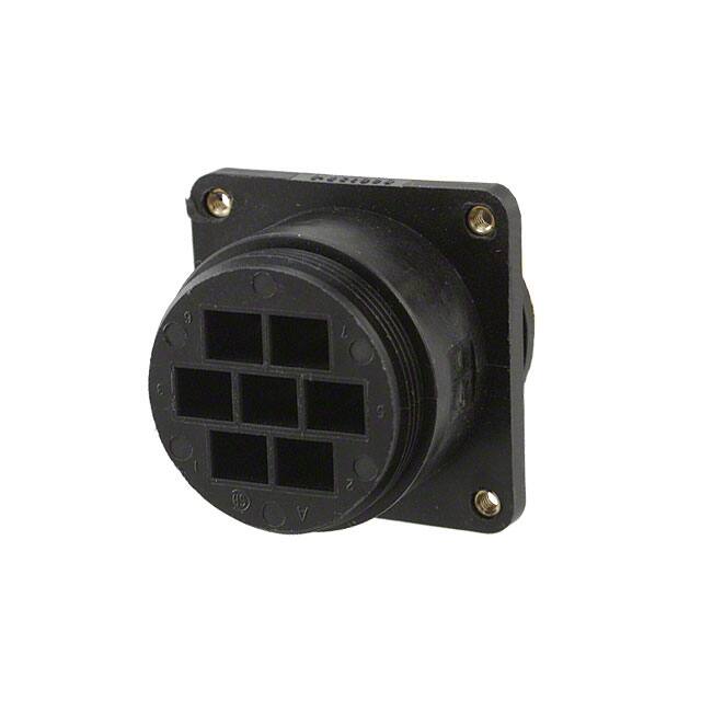 206137-5 CONN RCPT HSNG MALE 7POS PNL MT